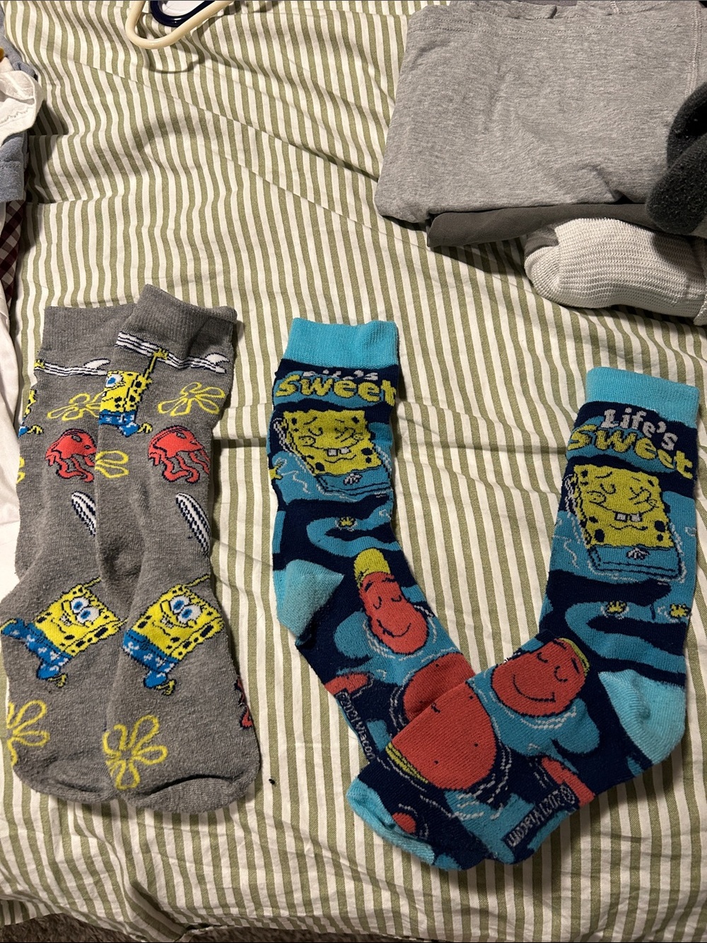SpongeBob SquarePants & Patrick Star Socks